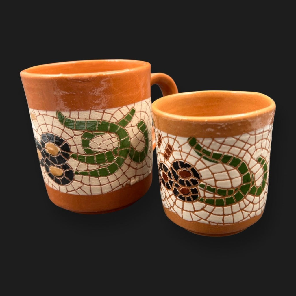 Coffee / Tea Mug Handcrafted Clay MosaicscoffeeSTLESS