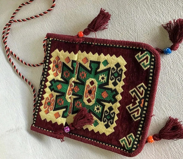 Handbag Turkish Kilim Boho Ethnic Women BagbagSTLESS