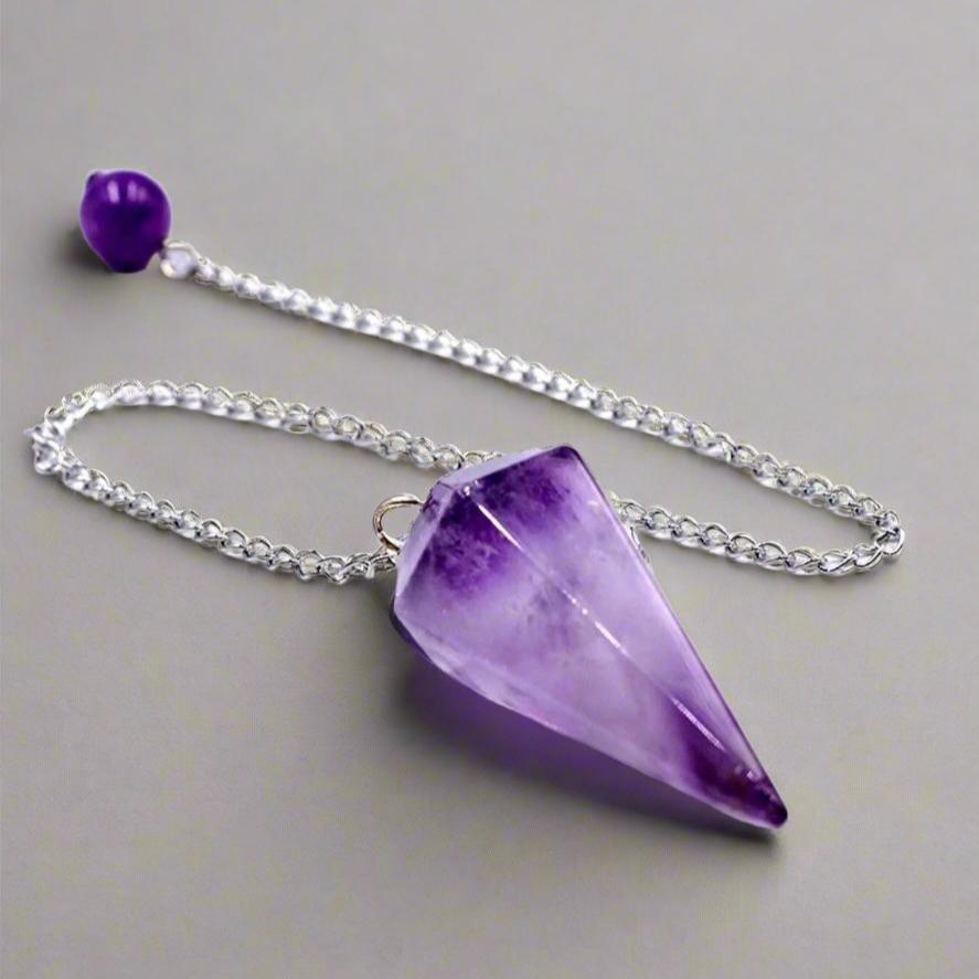 Healing Crystal PendulumNecklacesSTLESS