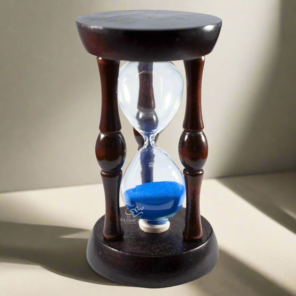 Hourglass Wooden Cage Sand Clock - Free EngravingHourglassSTLESS