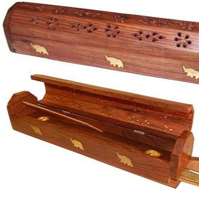 Indian Rosewood Incense Box Stick HolderIncense & Oil BurnerSTLESS