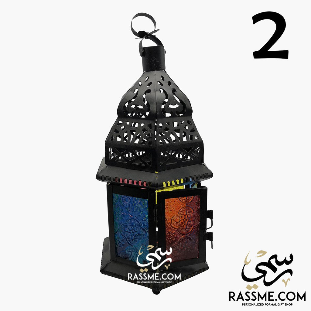 Candle Regular Arabian Glass Lantern DeskLanternSTLESS