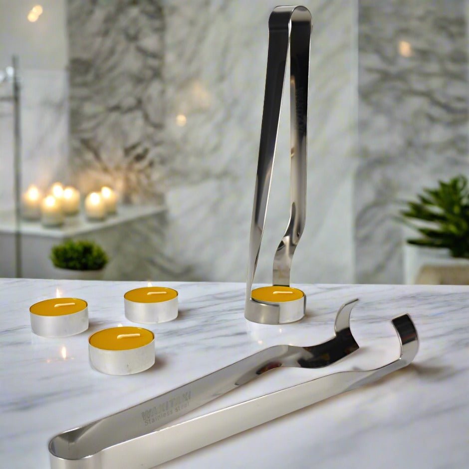 Tealight Steel Tongs with 5 CandlesAromatic AccessoriesSTLESS