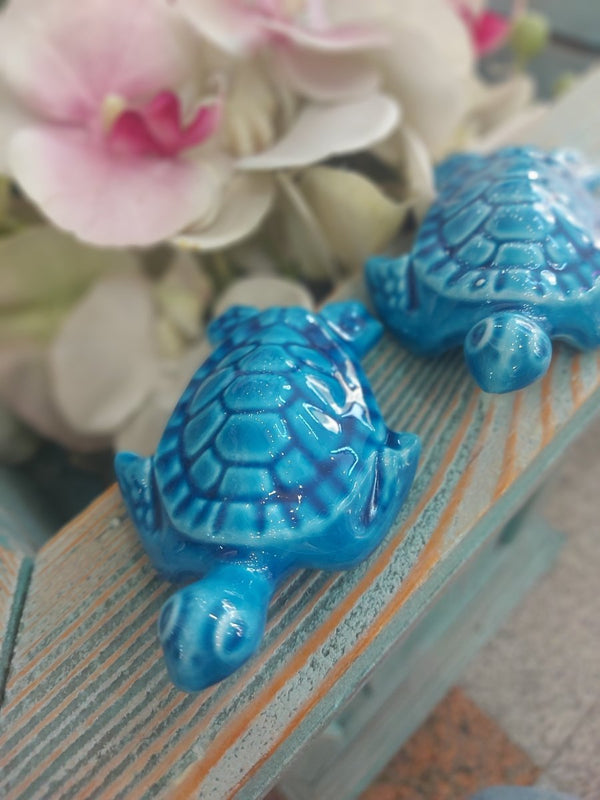 Turquoise Ceramic Turtles Home Decoroffice accessoriesSTLESS