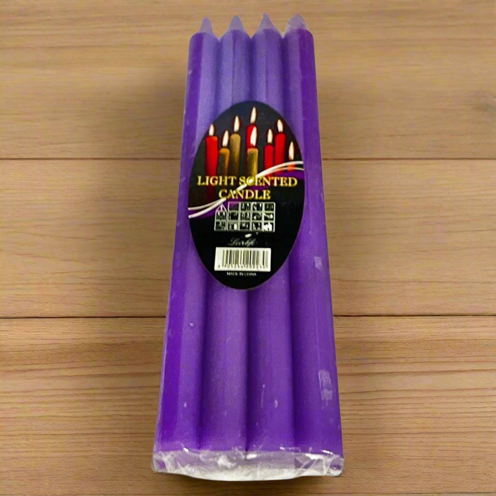 8 Purple Candle Sticksoffice accessoriesSTLESS