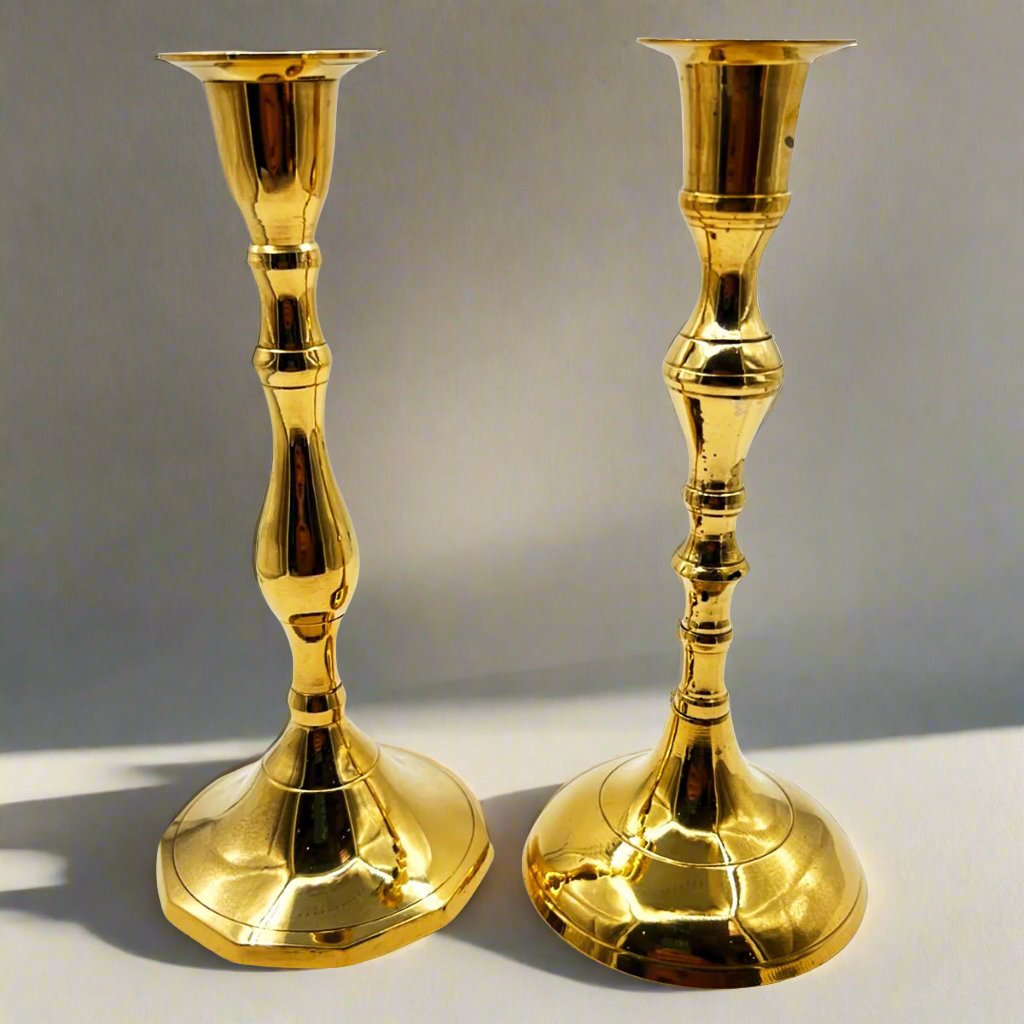 Candle Holder Brass Columncandle holdersSTLESS