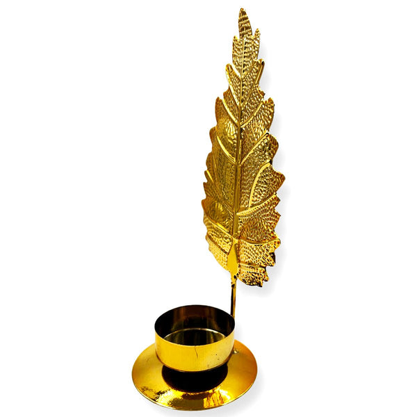 Candle Holder Brass Leafcandle holdersSTLESS