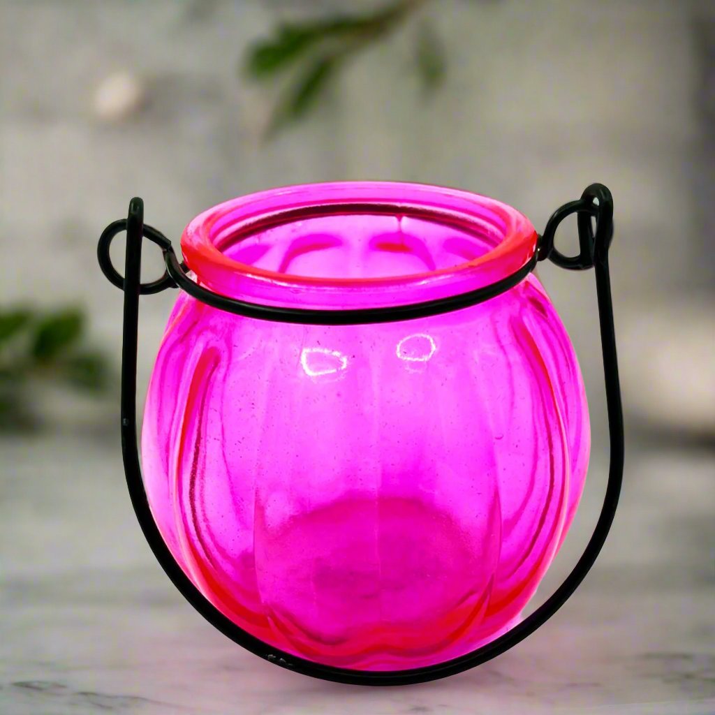 Candle Holder Pink Glasscandle holdersSTLESS