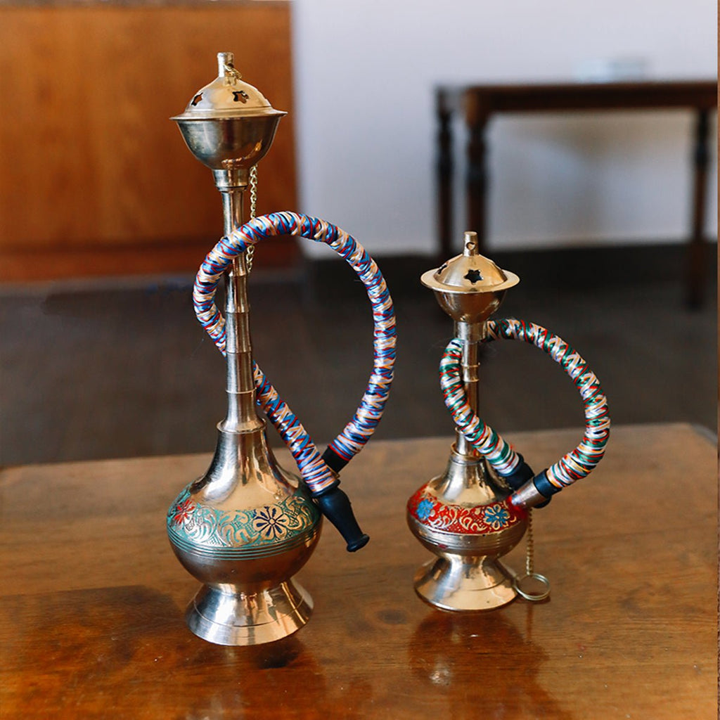 Incense Burner Brass Handmade Vintage Shisha ModelIncense BurnerSTLESS
