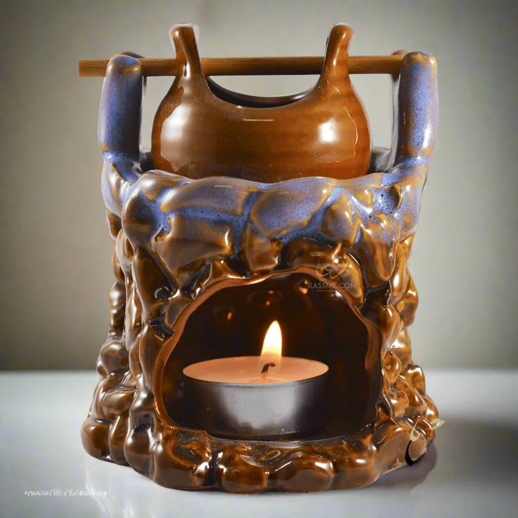 Oil Warmer Tea Light Warmer Chocolate Warmeroffice accessoriesSTLESS