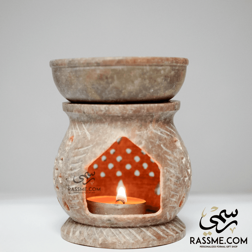 Oil Warmer Tealight Warmer Handmade Marbleoffice accessoriesSTLESS