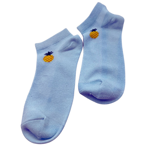 Pineapple Comfortable Cotton SockssocksSTLESS