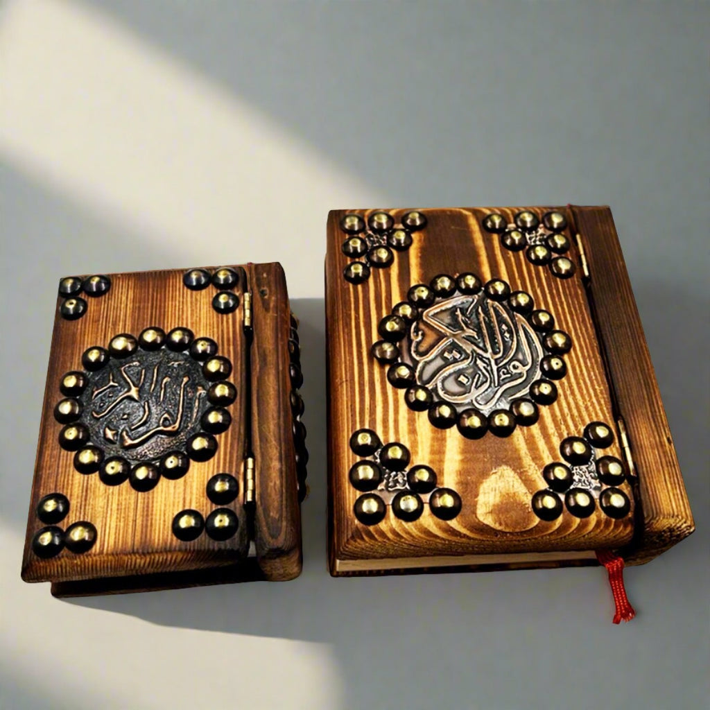 Wooden Cover QuranPrayer BeadsSTLESS